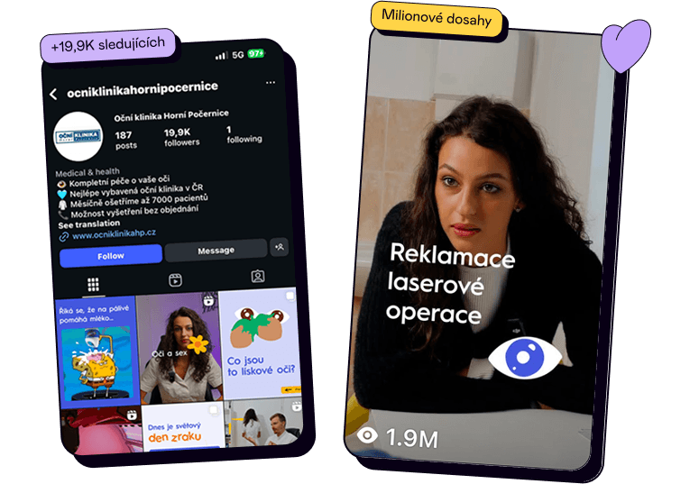 Ukázky výsledků klientů